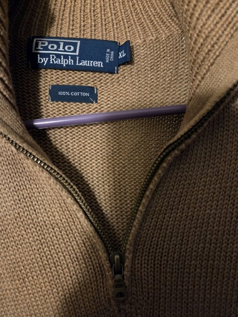 Mens Ralph lauren polo sweater size XL - Picture 3 of 3